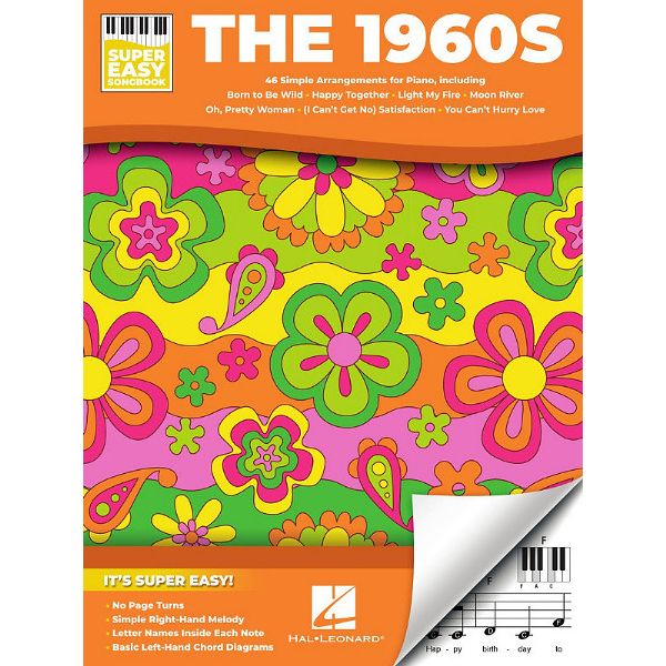 Hal Leonard The 1960s Super Easy Songbook