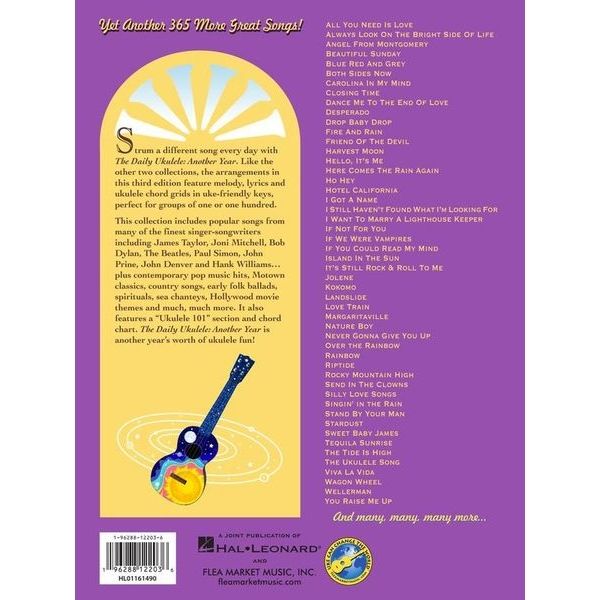 Hal Leonard The Daily Ukulele Another Year