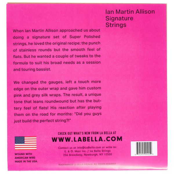 La Bella ASP-45103 Ian Martin Allison 4