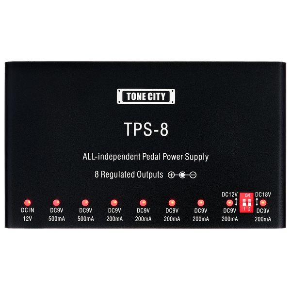 Tone City TPS-08 - Multi Power Supply