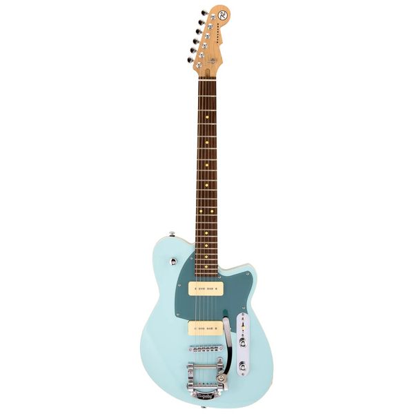 Reverend Charger 290 Bigsby Chron. Blue