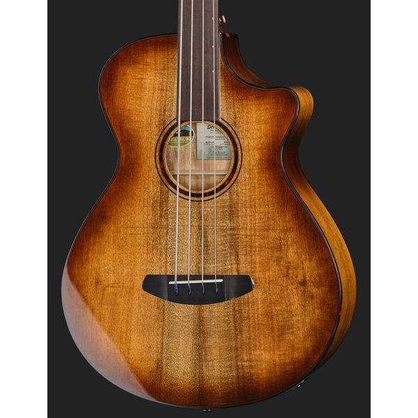 Breedlove Pursuit Exotic S Fretless Bass