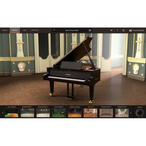 IK Multimedia Pianoverse Black Pearl B200