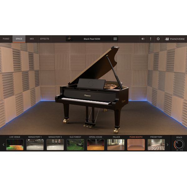 IK Multimedia Pianoverse Black Pearl B200