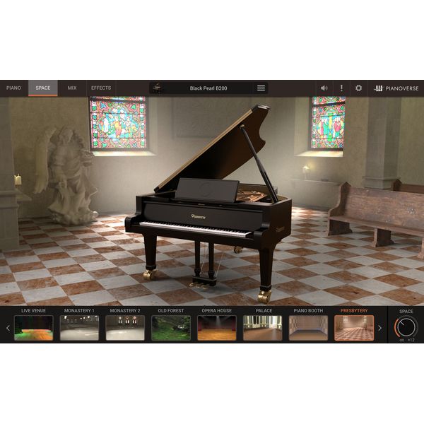 IK Multimedia Pianoverse Black Pearl B200