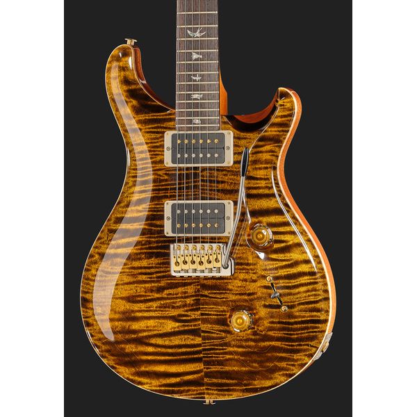 PRS Custom 24 10 Top Yellow Tiger