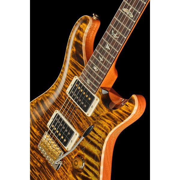 PRS Custom 24 10 Top Yellow Tiger