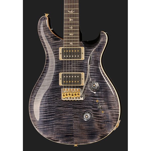 PRS Custom 24 10 Top Grey Black