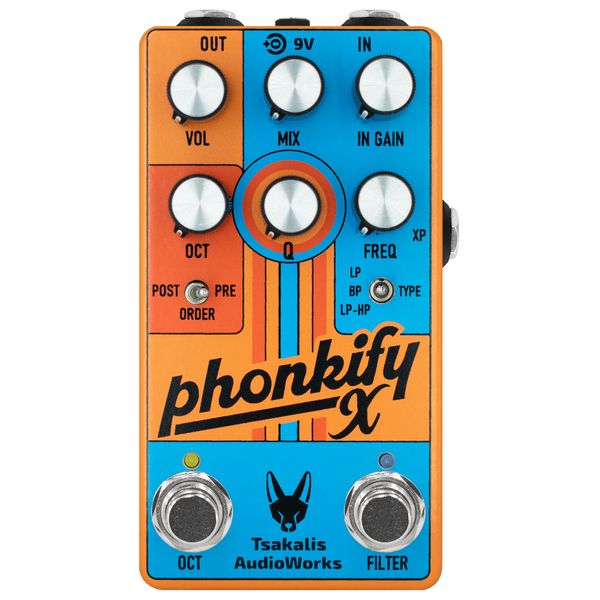 Tsakalis AudioWorks Phonkify X Env. Filt & Octaver