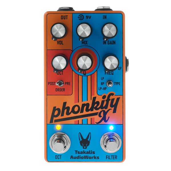 Tsakalis AudioWorks Phonkify X Env. Filt & Octaver