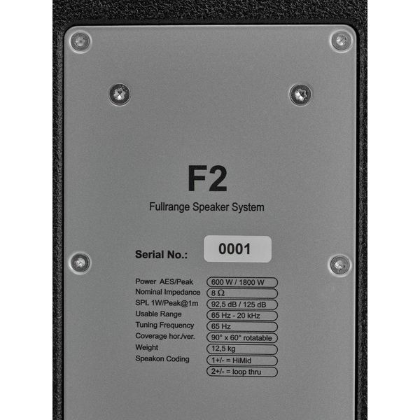 Seeburg Acoustic Line F2