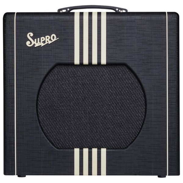 Supro Delta King 12 Black Cream V.2