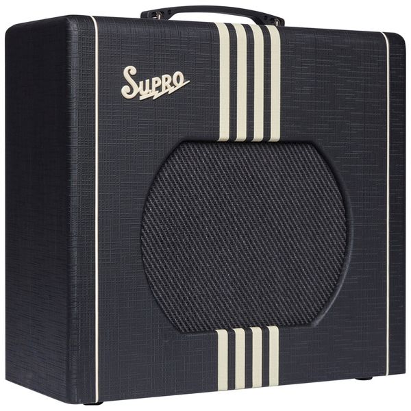 Supro Delta King 12 Black Cream V.2