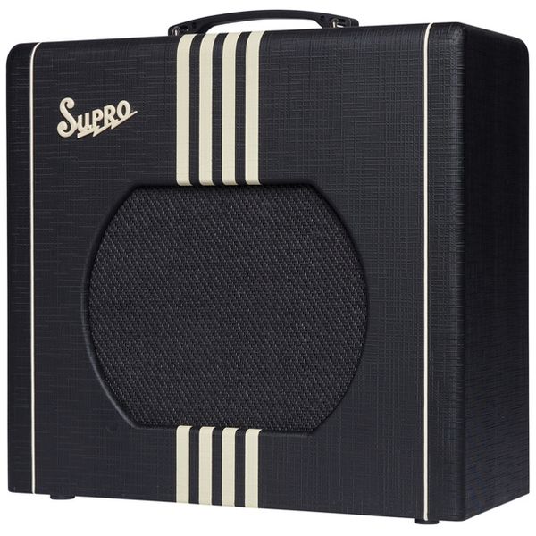 Supro Delta King 12 Black Cream V.2
