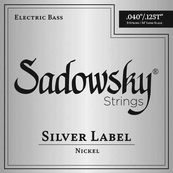 Sadowsky Silver Bass String 0.40 TW