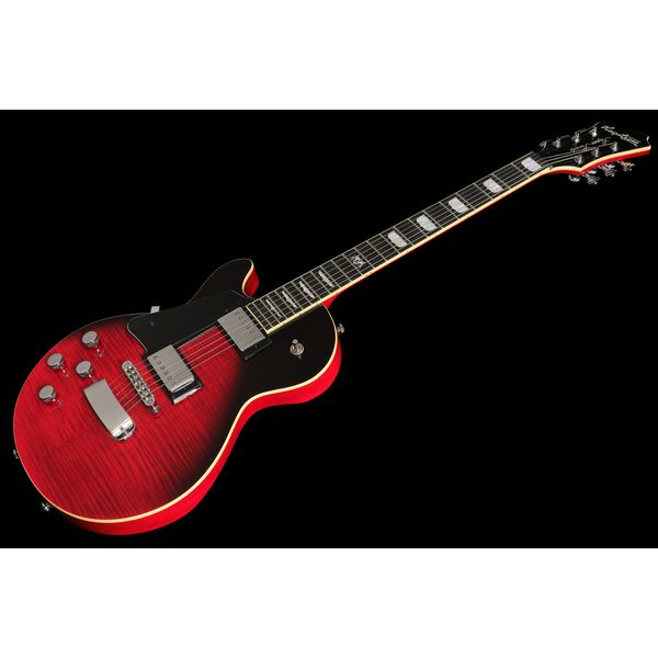 Hagstrom Super Swede Crimson Flame LH