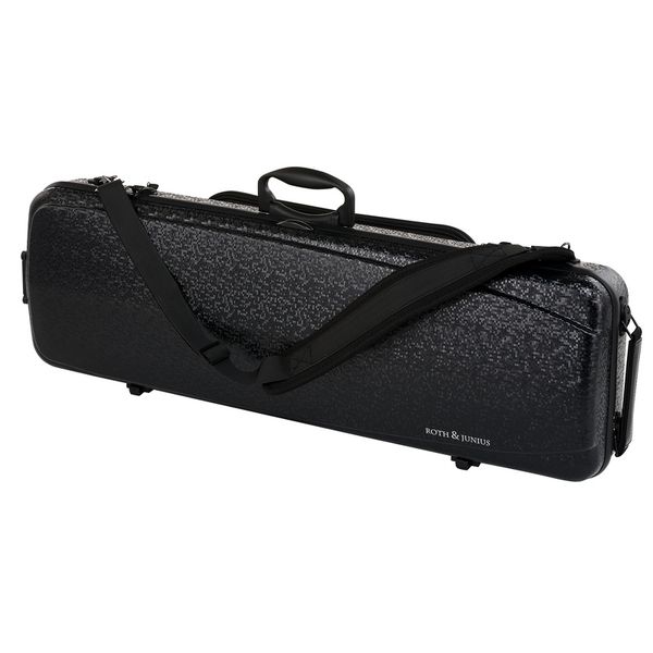 Roth & Junius PolyCarb Violin Case MOP-BK