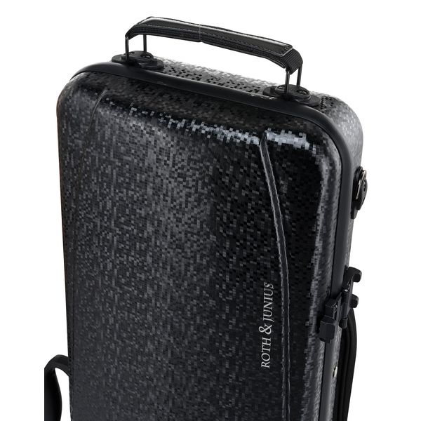 Roth & Junius PolyCarb Violin Case MOP-BK
