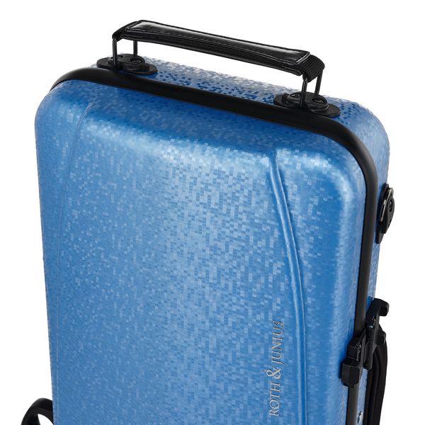 Roth & Junius PolyCarb Violin Case MOP-BL