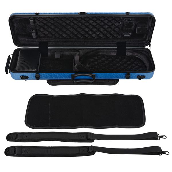 Roth & Junius PolyCarb Violin Case MOP-BL