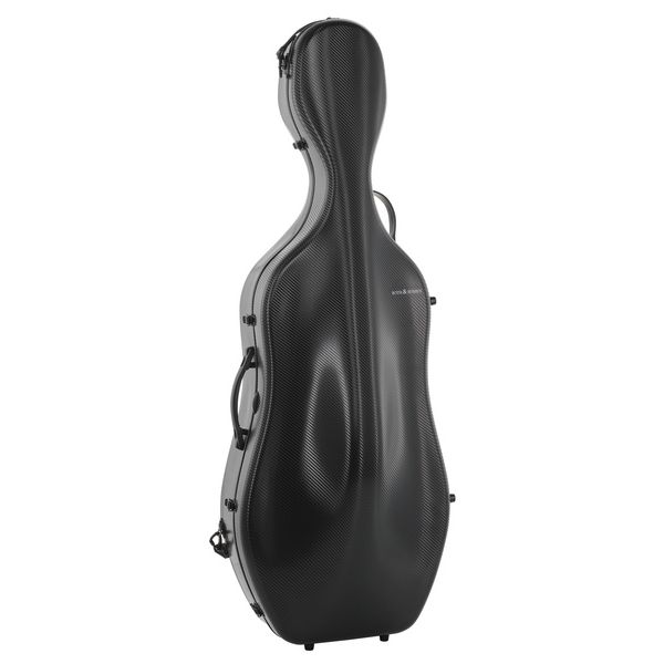 Roth & Junius PolyCarb Cello Case CAP-BK