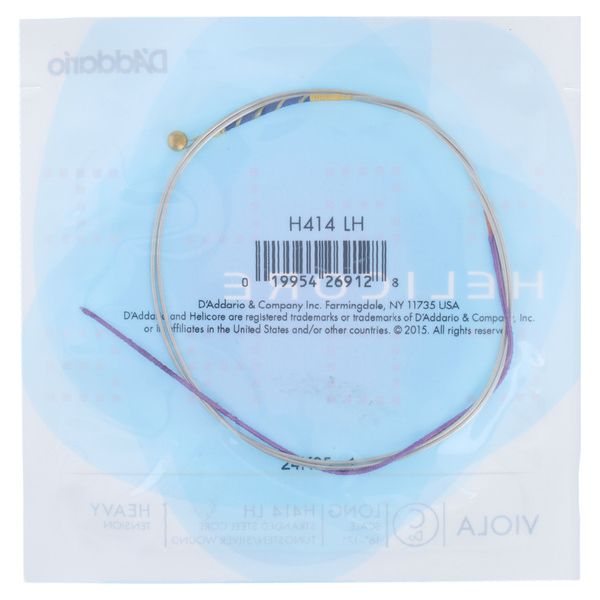 Daddario H414-LH Helicore C Viola