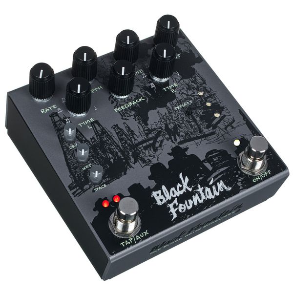 Old Blood Noise Endeavors Black Fountain Stereo Delay SL