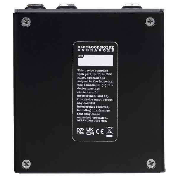 Old Blood Noise Endeavors Black Fountain Stereo Delay SL