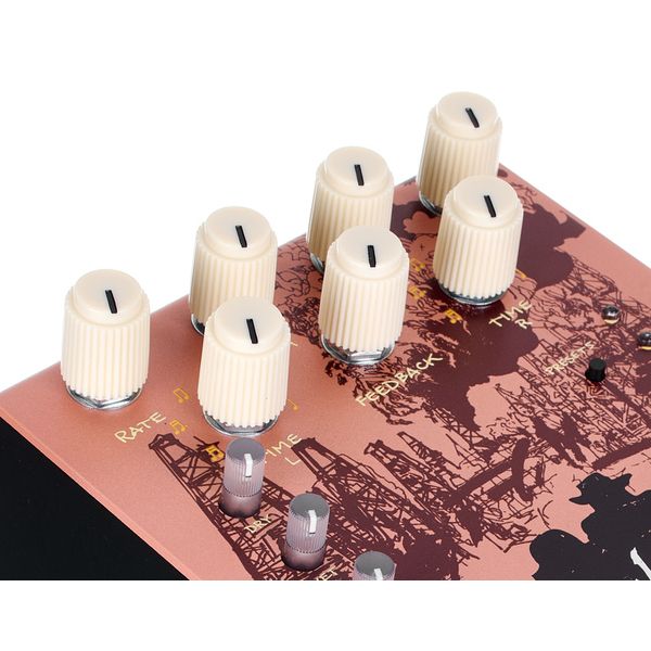 Old Blood Noise Endeavors Black Fountain Stereo Delay TE