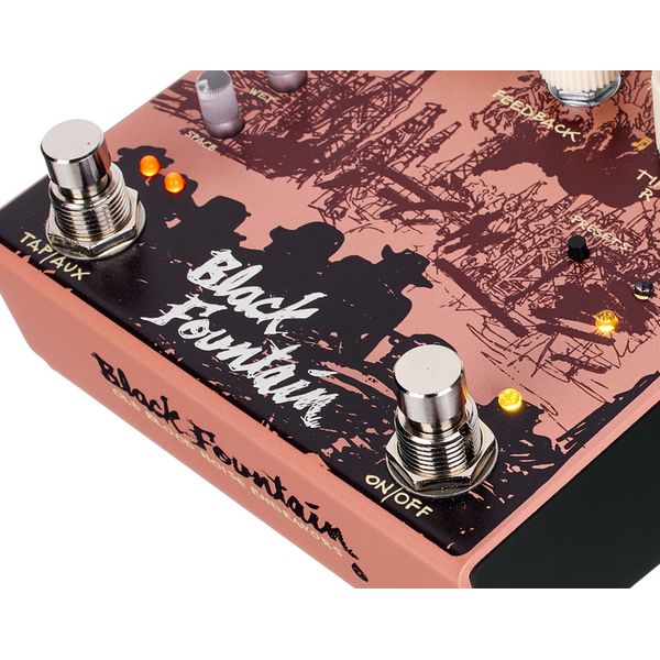 Old Blood Noise Endeavors Black Fountain Stereo Delay TE