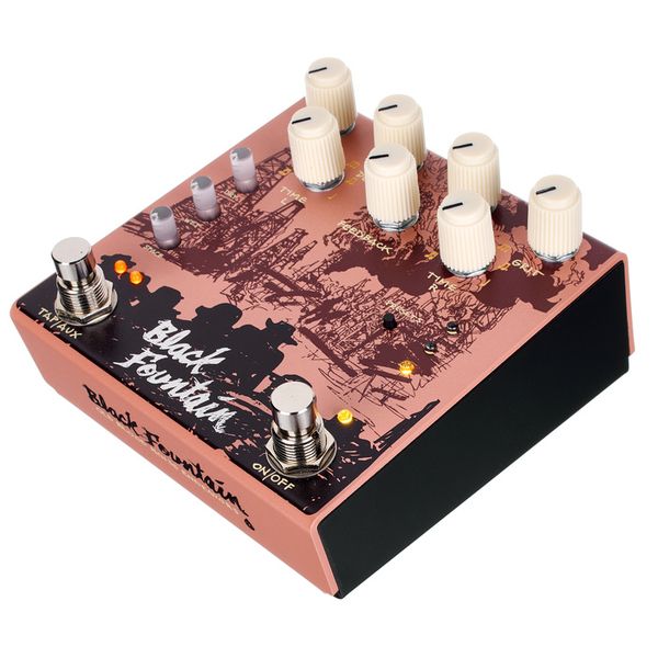 Old Blood Noise Endeavors Black Fountain Stereo Delay TE