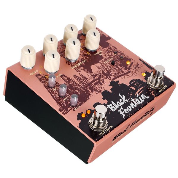 Old Blood Noise Endeavors Black Fountain Stereo Delay TE
