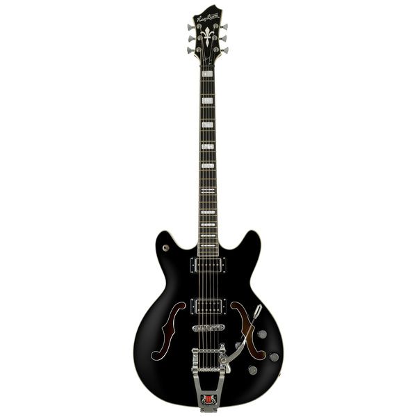 Hagstrom Tremar Viking Baritone DLX BLK