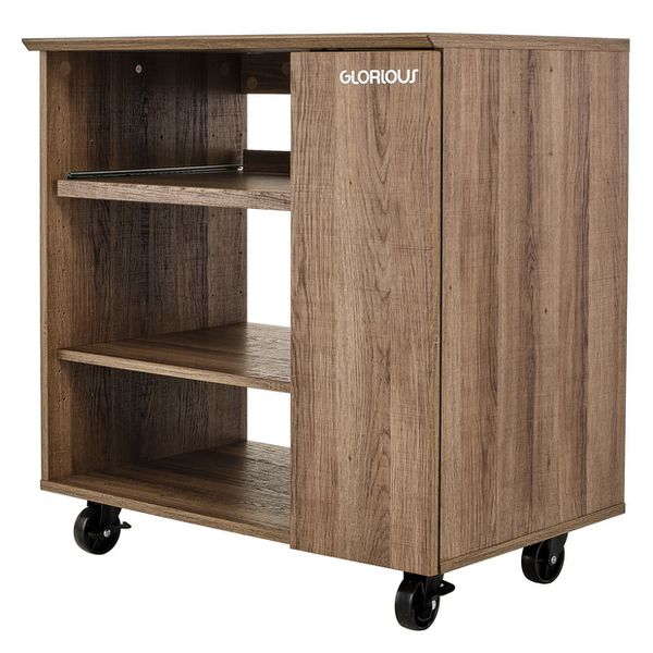Glorious Modular Side Rack Walnut