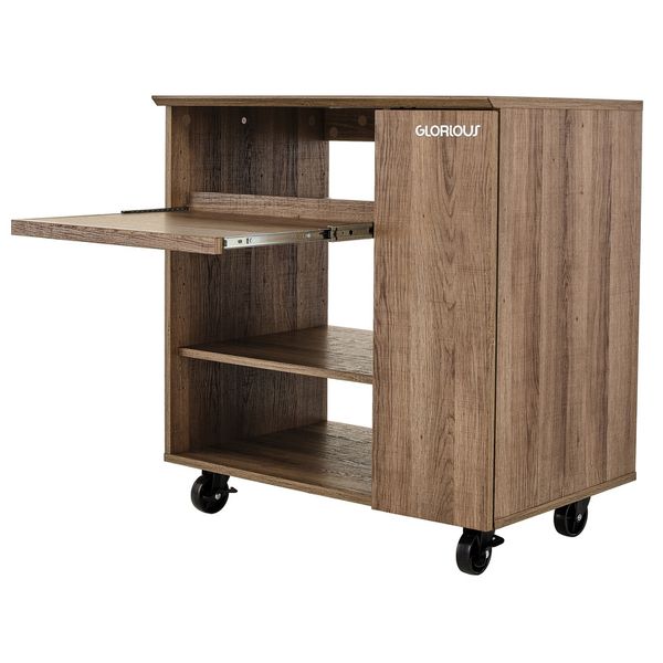 Glorious Modular Side Rack Walnut