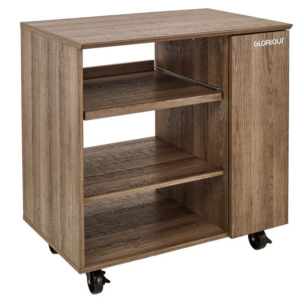 Glorious Modular Side Rack Walnut