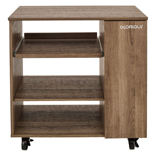 Glorious Modular Side Rack Walnut