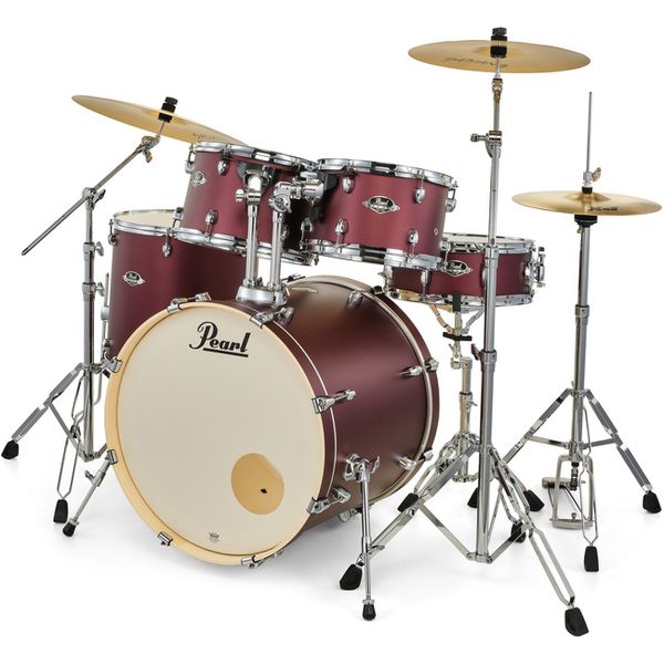 Pearl Export 22" Rock Sat. Scarlet