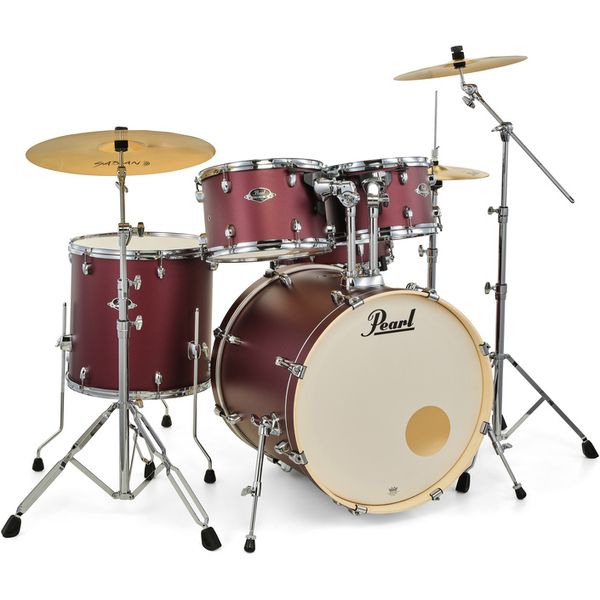 Pearl Export 22" Rock Sat. Scarlet