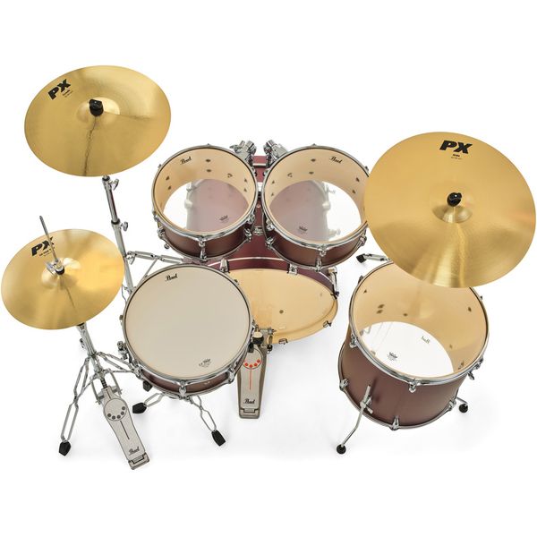 Pearl Export 22" Rock Sat. Scarlet