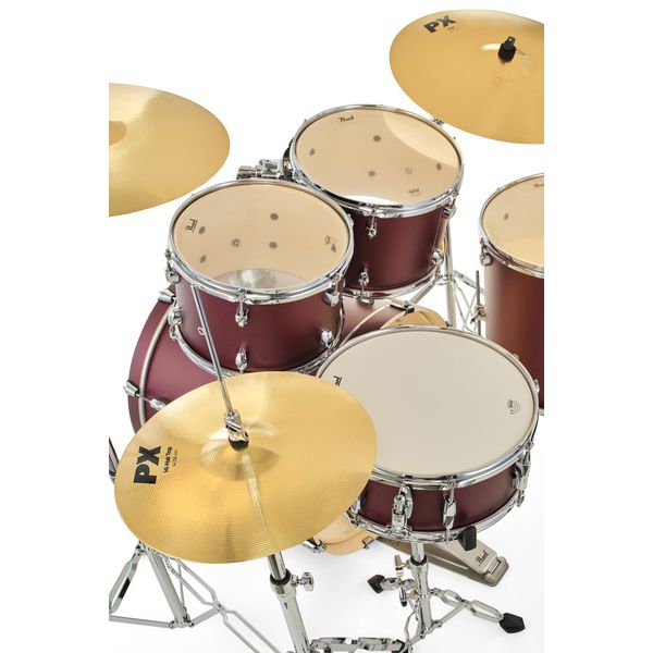 Pearl Export 22" Rock Sat. Scarlet