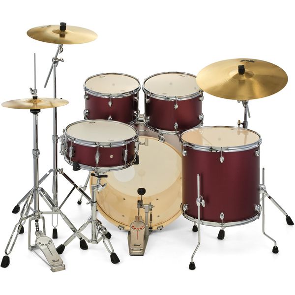 Pearl Export 22" Rock Sat. Scarlet