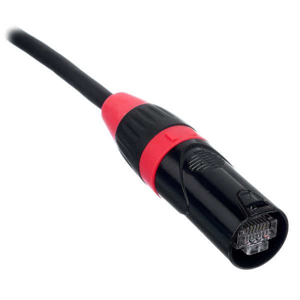 pro snake CAT6E CC Cable 10.0m red