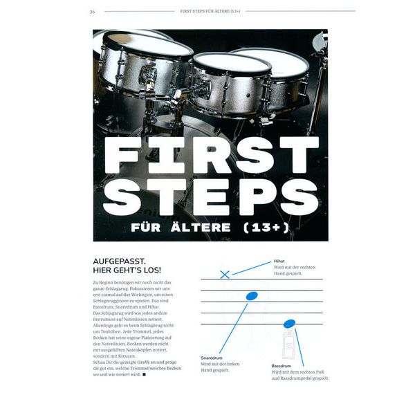 Millenium Legendary Drumbook Deutsch