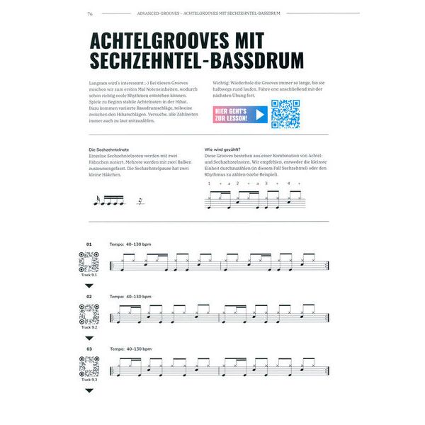 Millenium Legendary Drumbook Deutsch