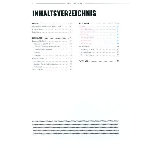 Millenium Legendary Drumbook Deutsch
