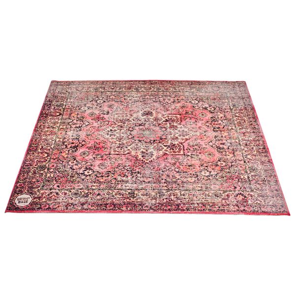 Drum N Base Pro Heavy Drum Rug Red