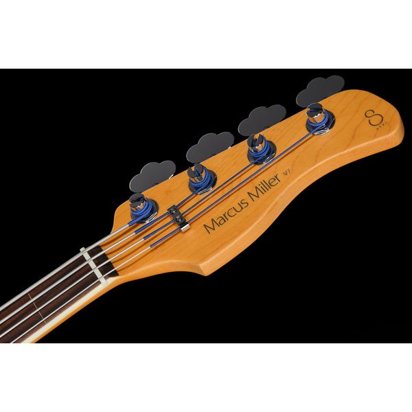 Marcus Miller V7-4 Sandblasted BK TE FL