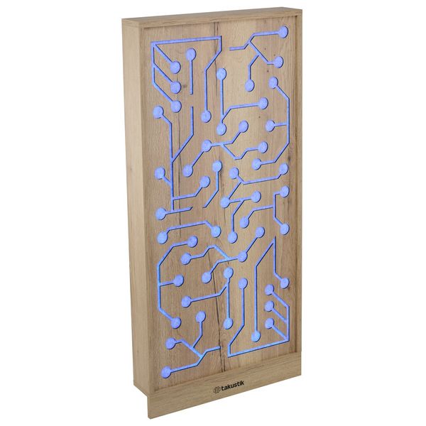 t.akustik LED Absorber 120 Tech Oak