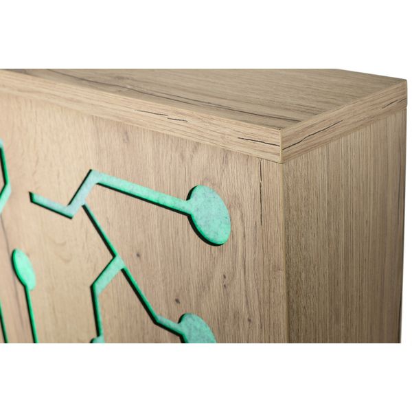 t.akustik LED Absorber 120 Tech Oak